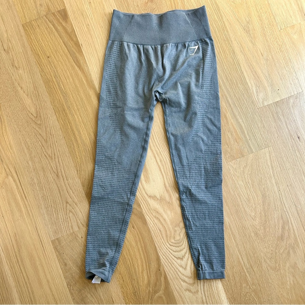 GYMSHARK VITAL SEAMLESS 2.0 LEGGINGS Smokey Grey Marl